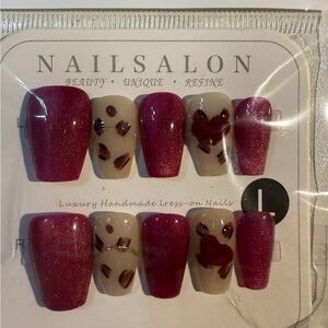 Nail Art Collection Press-On Nails – Large Size